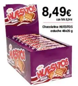 Cash Ifa HUESITOS Chocolatina estuche oferta