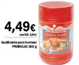 Cash Ifa PROMOLAC Gasificante para hornear oferta