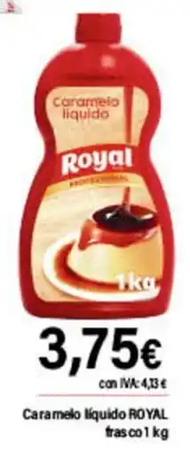 Cash Ifa ROYAL Caramelo líquido frasco oferta