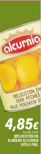 Cash Ifa ALCURINA Melocotón en almíbar oferta