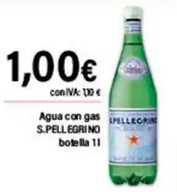 Cash Ifa S.PELLEGRINO Agua con gas oferta