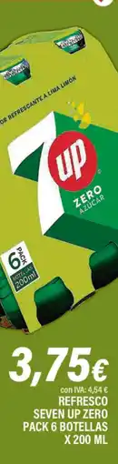 Cash Ifa SEVEN UP Refresco zero oferta