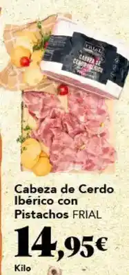 Gadis Frial - cabeza de cerdo ibérico con pistachos oferta