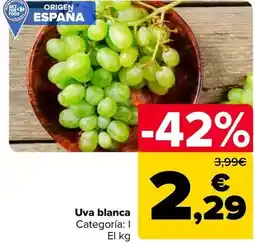 Carrefour Market Origen - uva blanca oferta