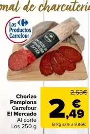 Carrefour Carrefour el mercado - chorizo pamplona oferta