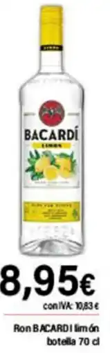 Cash Ifa BACARDI Ron Limon oferta