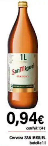 Cash Ifa SAN MIGUEL Cerveza oferta