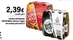 Cash Ifa SUPER BOCK Cerveza portuguesa normal o negra sin alcohol oferta