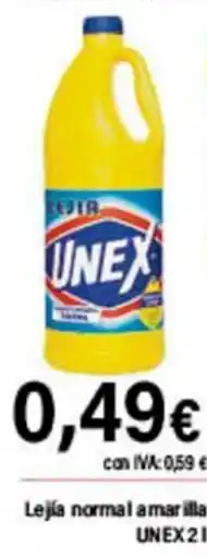 Cash Ifa UNEX Lejla normal amarilla oferta