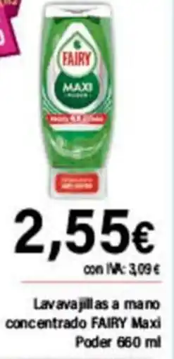 Cash Ifa FAIRY Lavavajillas a mano concentrado Maxi Poder oferta