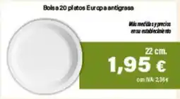 Cash Ifa Bolsa 20 platos Europa antigrasa oferta