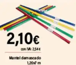 Cash Ifa Mantel damascado 1,20x7 m oferta