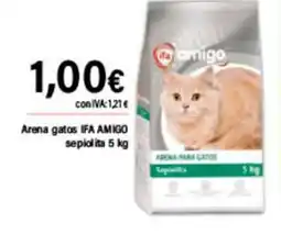 Cash Ifa IFA AMIGO Arena gatos sepiolita oferta