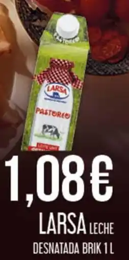 Claudio LARSA Leche desnatada oferta