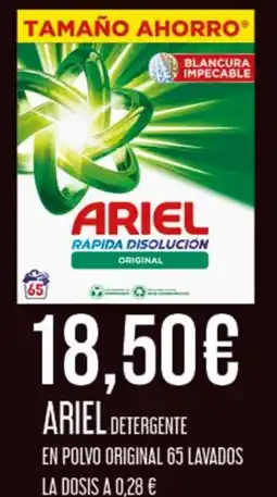 Claudio ARIEL Detergente en polvo original 65 lavados oferta