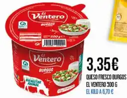 Claudio EL VENTERO Queso fresco burgos oferta