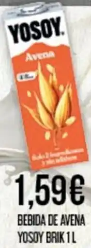 Claudio YOSOY Bebida de avena oferta
