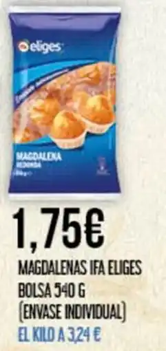 Claudio IFA ELIGES Magdalenas bolsa oferta
