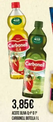 Claudio CARBONELL Aceite oliva 0,4º 0 1º oferta