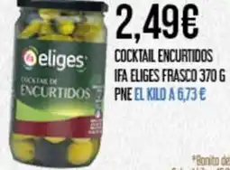 Claudio IFA ELIGES Cocktail encurtidos frasco oferta