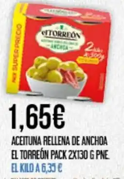 Claudio EL TORREÓN Aceituna rellena de anchoa oferta