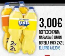 Claudio FANTA Refresco naranja o limón oferta
