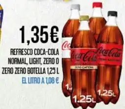 Claudio COCA-COLA Refresco normal, light, zero o zero oferta