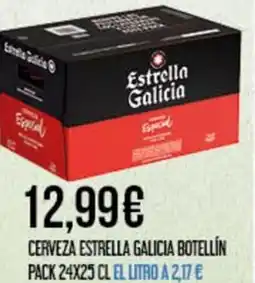 Claudio ESTRELLA GALICIA Cerveza botellín oferta