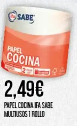Claudio IFA SABE Papel cocina multiusos 1 rollo oferta