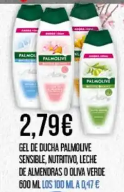 Claudio PALMOLIVE Gel de ducha sensible, nutritivo, leche de almendras o oliva verde oferta