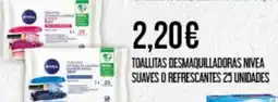Claudio NIVEA Toallitas desmaquilladoras suaves o refrescantes oferta