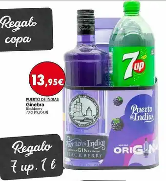 Hiper Usera Puerto De Indias Ginebra Blackberry oferta