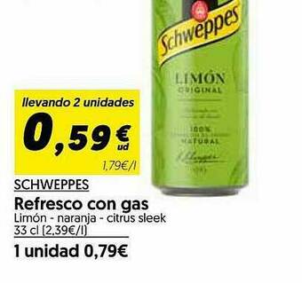 Hiper Usera Schweppes Refresco Con Gas oferta