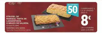 Supercor Strudel De Marisco Tarta De Langostinos O Brazo De Salmón oferta