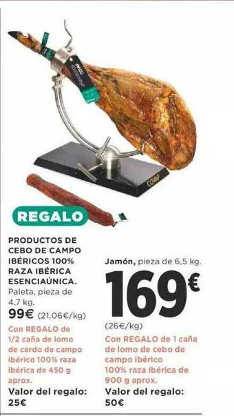Supercor Productos De Cebo De Campo Ibéricos 100% Raza Ibérica Esenciaúnica oferta