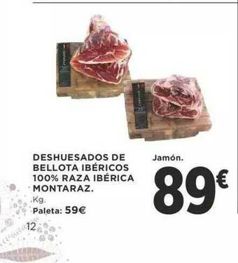 Supercor Deshuesados De Bellota Ibéricos 100% Raza Ibérica Montaraz oferta