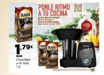 Supermercados Lupa Ram Chocolate A La Taza oferta