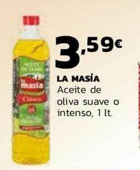 Supermercados Lupa La Masía Aceite De Oliva Suave O Intenso oferta