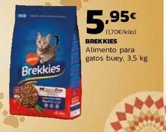 Supermercados Lupa Brekkies Alimento Para Gatos Buey oferta