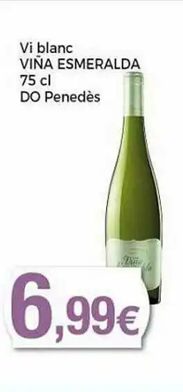 Keisy Vi Blanc Biña Esmeralda 75 Cl Do Penedès oferta