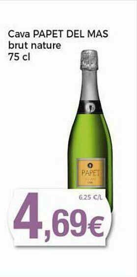 Keisy Cava Papet Del Mas Brut Nature oferta