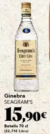 Gadis Seagram's - ginebra oferta