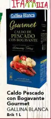 Gadis Gallina blanca - caldo pescado con bogavante gourmet oferta