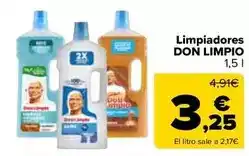 Carrefour Market Don limpio - limpiadores oferta