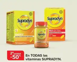 Carrefour SUPRADYN En todas las vitaminas oferta
