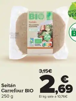 Carrefour Seitán Carrefour BIO oferta