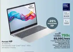 El Corte Inglés HP Portátil oferta