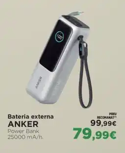 El Corte Inglés ANKER Bateria externa oferta