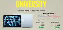 El Corte Inglés MacBook Air de 13" i 15" oferta