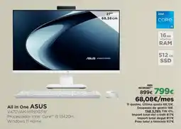 El Corte Inglés ASUS All in One oferta
